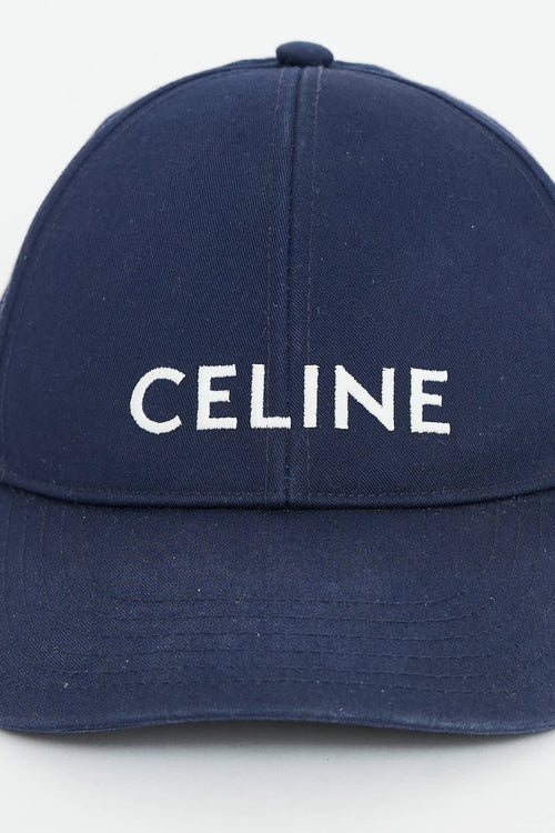 Celine Logo Baseball Cap
