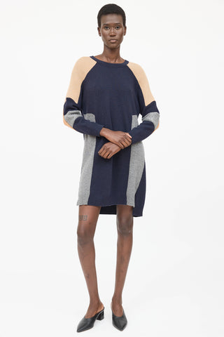 Celine Knit Color Block Dress