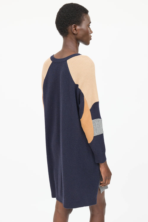 Celine Knit Color Block Dress