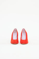 Celine Suede Pump