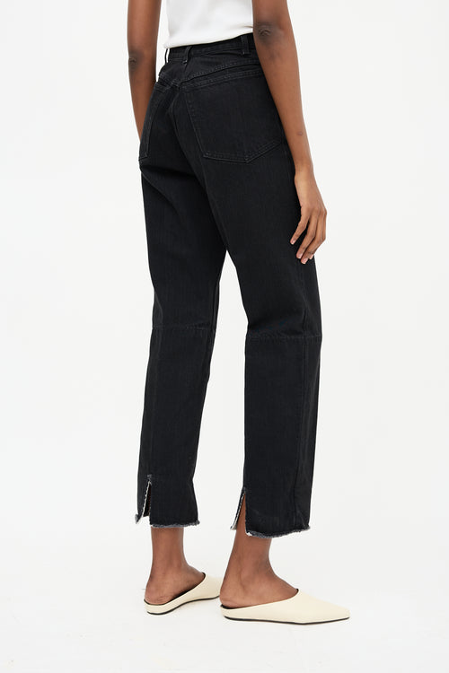 Celine Panelled Straight Leg Jeans