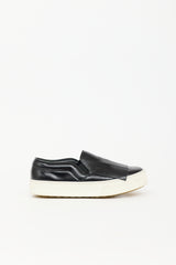 Celine Patent Fringe Slip On Sneaker