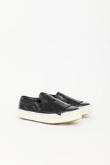 Celine Patent Fringe Slip On Sneaker