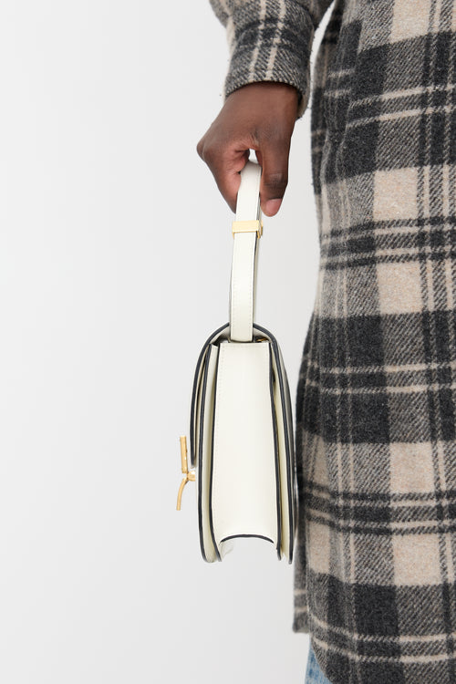 Celine 2016 Patent Medium Classic Bag