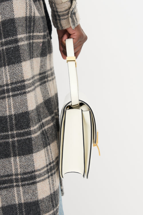 Celine 2016 Patent Medium Classic Bag