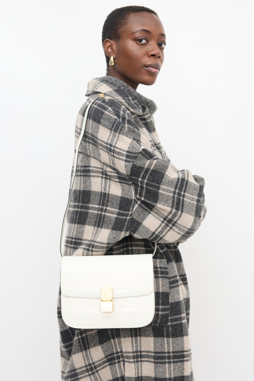 Celine 2016 Patent Medium Classic Bag