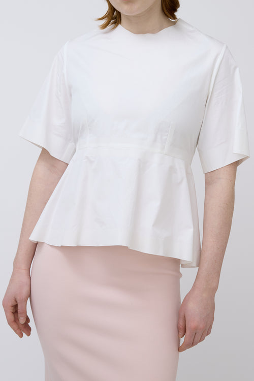 Celine Peplum Blouse