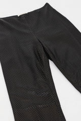 Celine Vintage Perforated Leather Pant