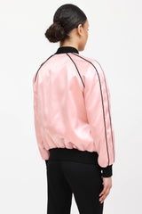 Celine Satin Teddy Bomber Jacket
