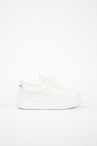 Celine Leather Block Sneaker