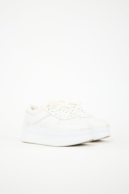 Celine Leather Block Sneaker