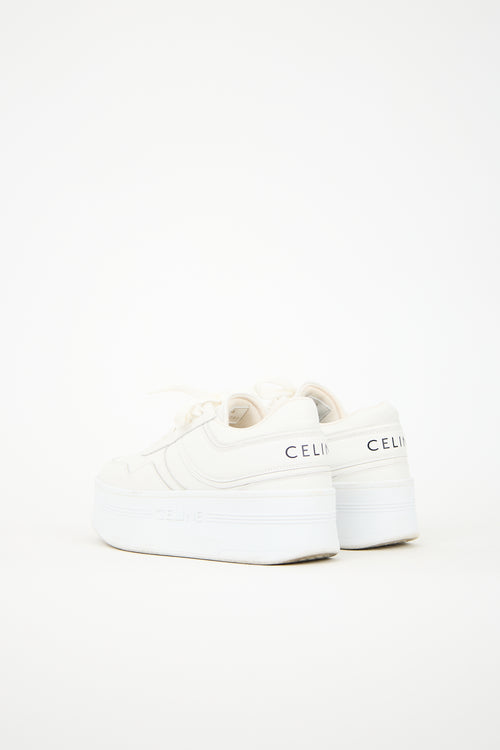 Celine Leather Block Sneaker