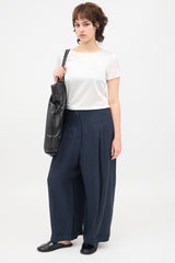Celine Pleated Wide Leg Trouser