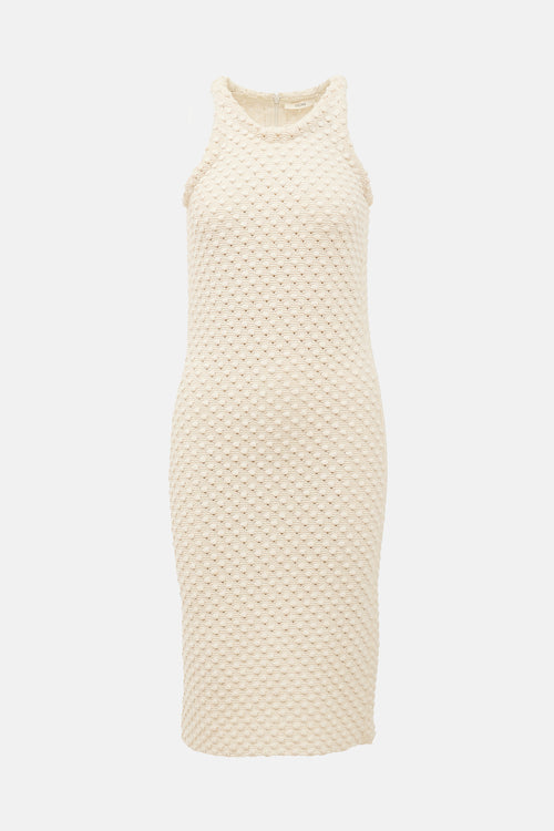 Celine Popcorn Knit Dress