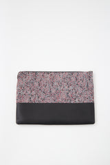 Celine Tweed Logo Pouch