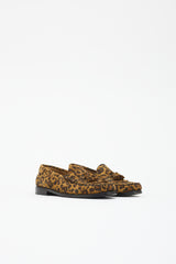 Celine Printed Suede Loafer