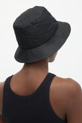 Celine Quilted Logo Bucket Hat