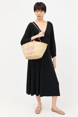Celine Raffia Teen Classic Panier Bag