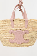 Celine Raffia Teen Classic Panier Bag