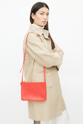Celine // Black Suede & Leather Monogram Shoulder Bag – VSP Consignment