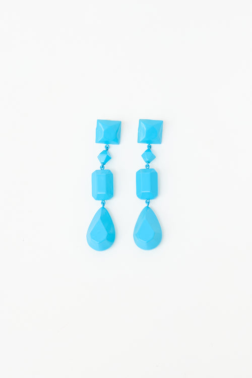 Celine Resin Drop Earrings