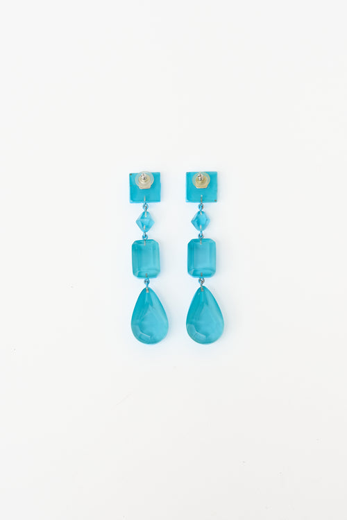 Celine Resin Drop Earrings