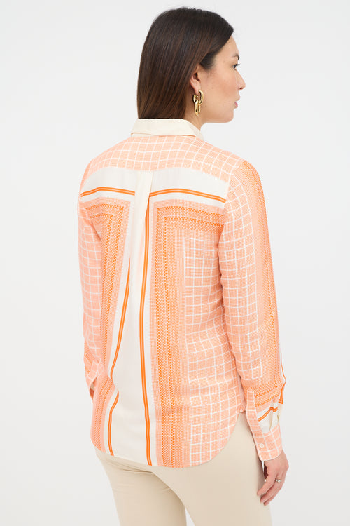 Celine Resort 2013 Silk Printed Shirt