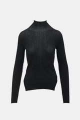 Celine Rib Knit Inverted Top