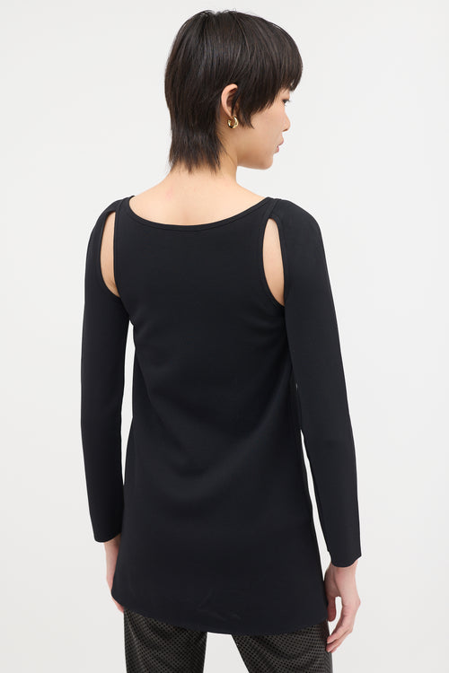 Celine SS 2015 Cutout Tunic Top