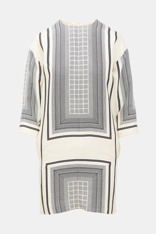 Celine Resort 2013 Silk Printed Dress