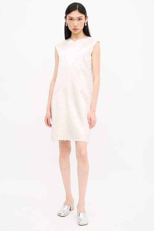 Celine Satin Shift Dress