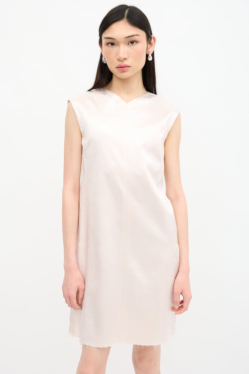Celine Satin Shift Dress