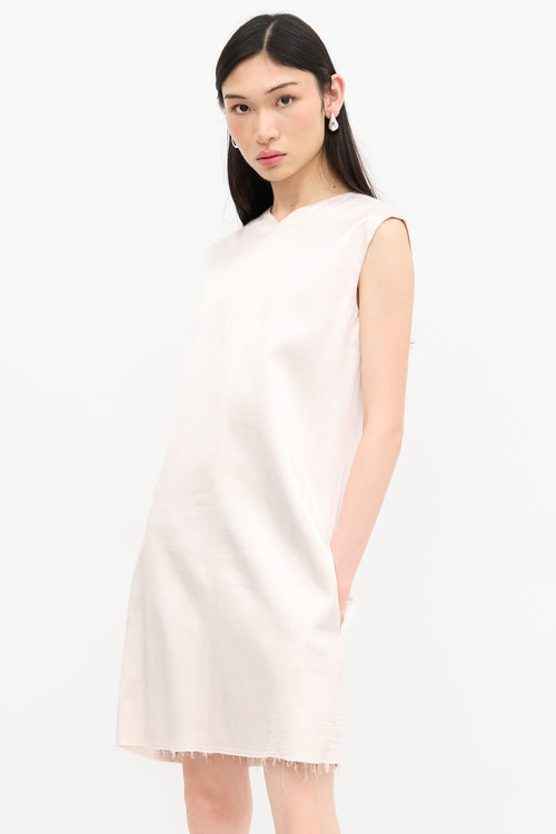 Celine Satin Shift Dress