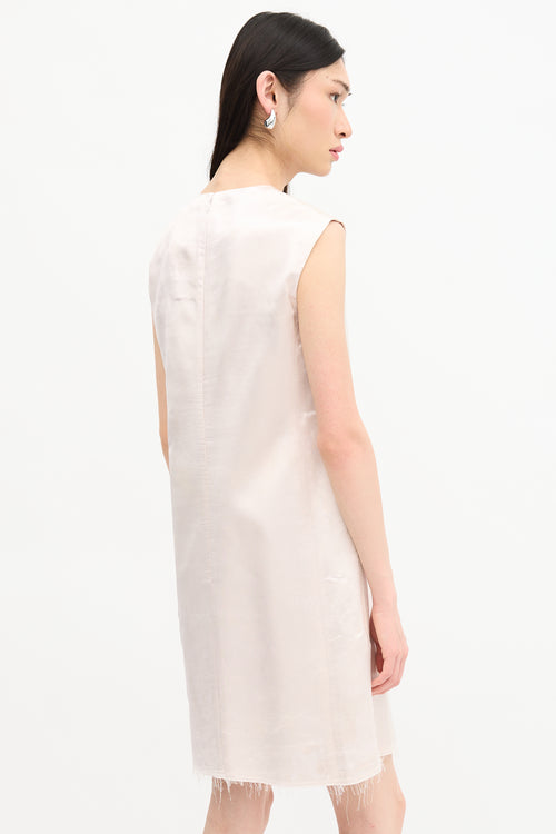 Celine Satin Shift Dress