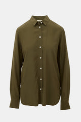 Celine Silk Button Up Blouse