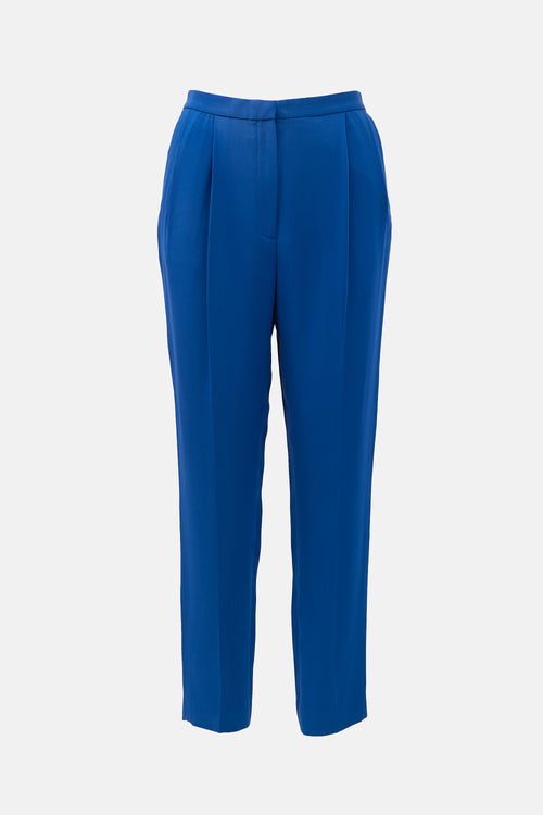 Celine Silk Straight Leg Trouser
