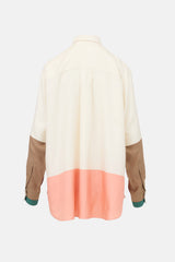 Celine Silk Colour Block Shirt