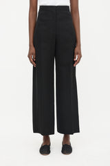 Celine Silk Wide Leg Trouser