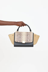 Celine Small Leather Trapeze Bag