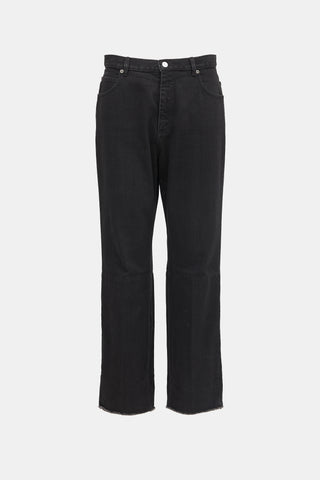 Celine Split Straight Leg Jeans