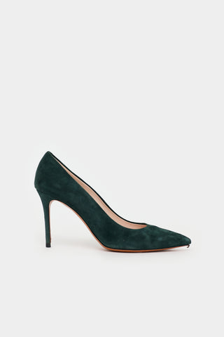 Celine Suede Pointed Toe Pump