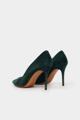 Celine Suede Pointed Toe Pump