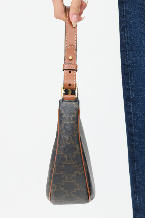 Celine Triomphe Canvas Ava Shoulder Bag