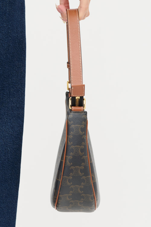 Celine Triomphe Canvas Ava Shoulder Bag