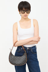Celine Triomphe Canvas Ava Shoulder Bag