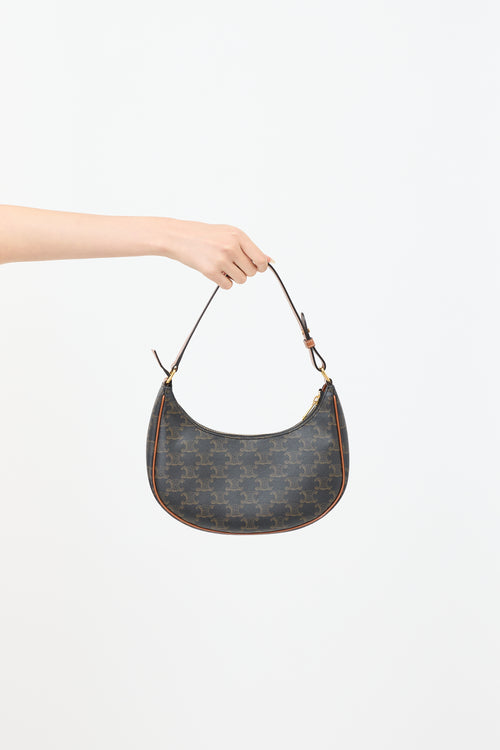 Celine Triomphe Canvas Ava Shoulder Bag
