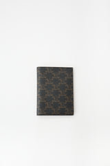 Celine Triomphe Canvas Passport Cover