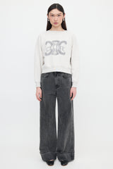 Celine Triomphe Logo Sweatshirt