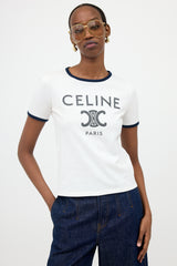 Celine Triomphe Logo T-Shirt
