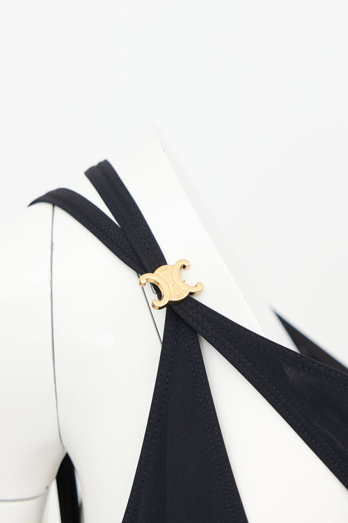 Celine Triomphe One Piece Swimsuit